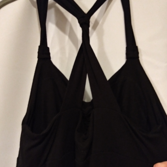 Casual Black Summer Cross Strapped 👗 - Picture 4 of 6